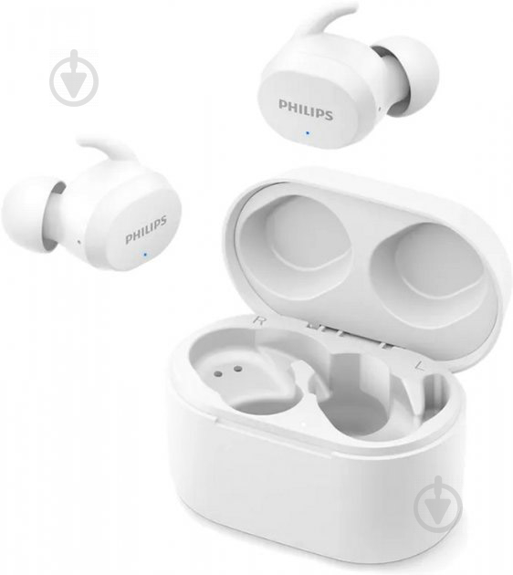 Наушники Philips TAT3216 True Wireless IPX5 Touch control white (TAT3216WT/00) - фото 3