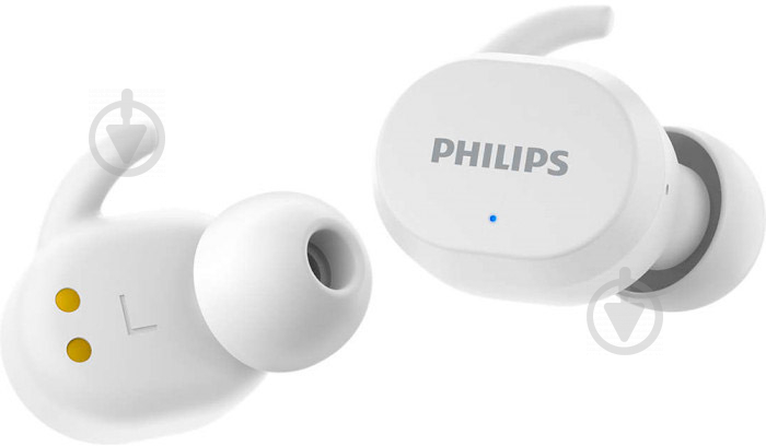 Наушники Philips TAT3216 True Wireless IPX5 Touch control white (TAT3216WT/00) - фото 4