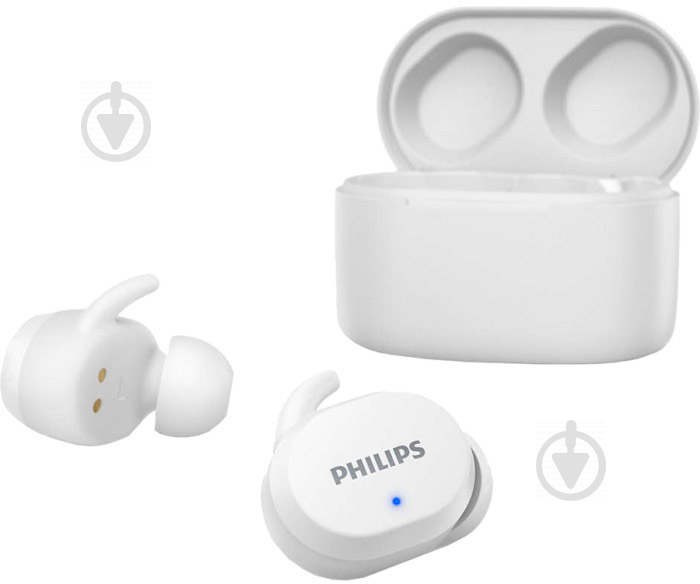 Наушники Philips TAT3216 True Wireless IPX5 Touch control white (TAT3216WT/00) - фото 5