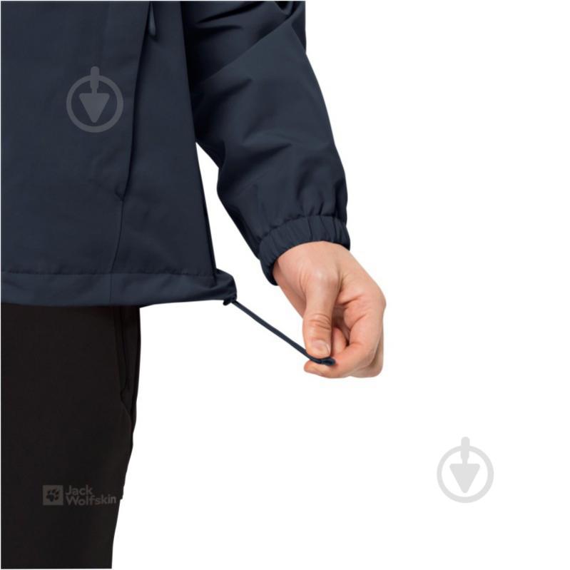 Куртка чоловіча Jack Wolfskin STORMY POINT 2L JKT M 1111142_1010 р.XL синя - фото 4