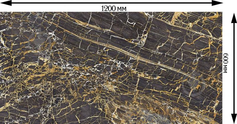 Плитка Cifre Black Golden Pulido 60x120 - фото 6