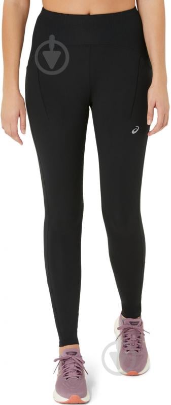 Тайтси Asics ROAD WINTER HIGH WAIST TIGHT 2012D070-001 р.S чорний - фото 1