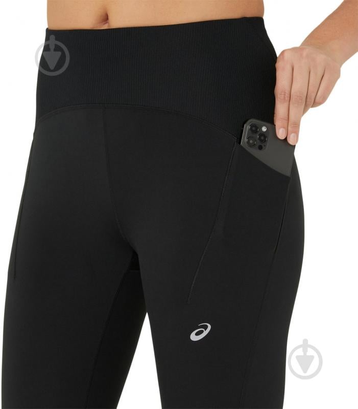 Тайтси Asics ROAD WINTER HIGH WAIST TIGHT 2012D070-001 р.S чорний - фото 4