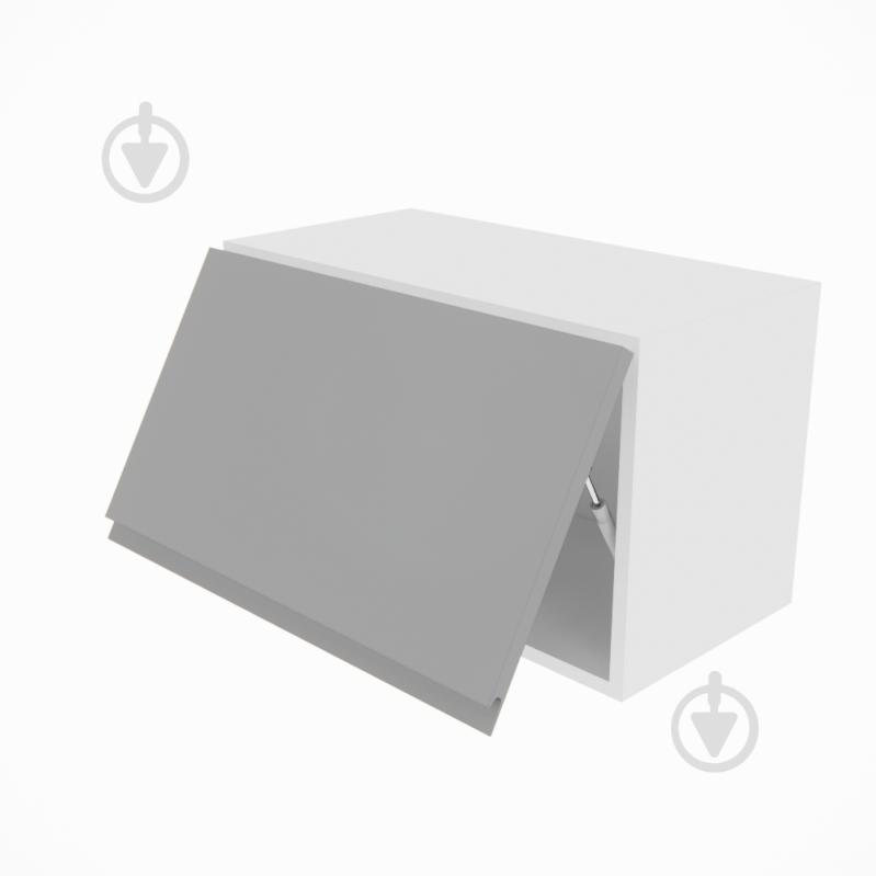 Шкаф Влада (А 60 (320)) серый бархат/белый Світ Меблів - фото 2 Шкаф Влада (А 60 (320)) серый бархат/белый Світ Меблів - фото 2