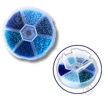 Набор бисера Brushme 3 мм №3 (NB3M3) - фото 1 Набор бисера Brushme 3 мм №3 (NB3M3) - фото 1