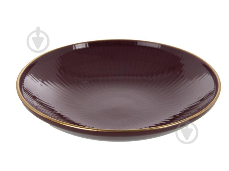 Тарілка супова Alba ceramics Bordeaux 21 см 769-056 - фото 1 Тарілка супова Alba ceramics Bordeaux 21 см 769-056 - фото 1
