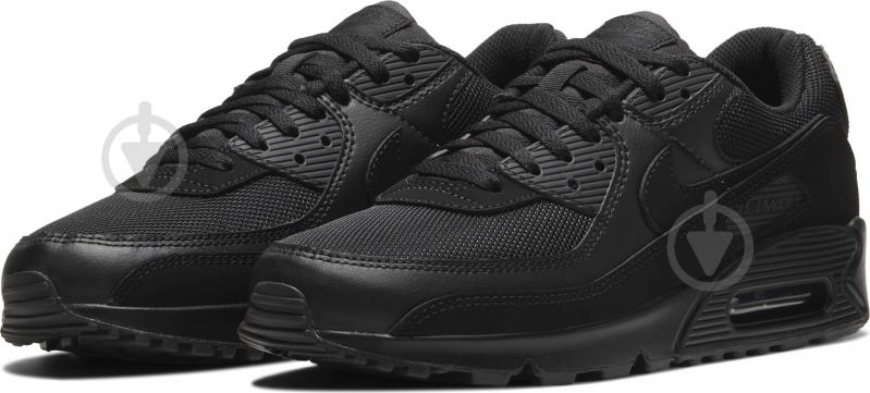 Кросівки чоловічі демісезонні Nike AIR MAX 90 CN8490-003 р.46 чорні - фото 1