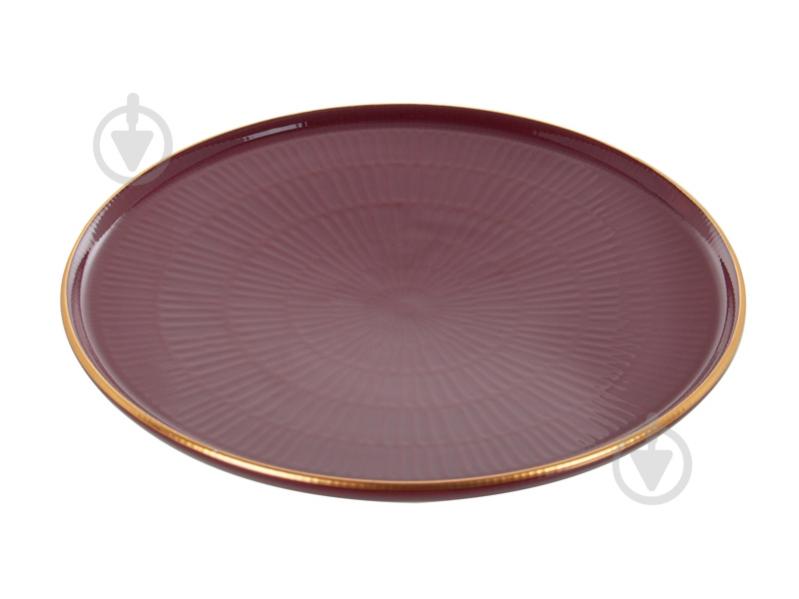 Тарілка підставна Alba ceramics Bordeaux 26 см 769-053 - фото 2 Тарілка підставна Alba ceramics Bordeaux 26 см 769-053 - фото 2