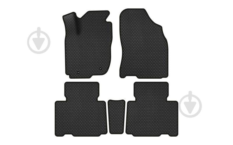 Килимки автомобільні EVAtech Toyota RAV4 (XA40) (closed threshold) 2013-2016 (TY3726CE5TL2RBB) універсальні - фото 1