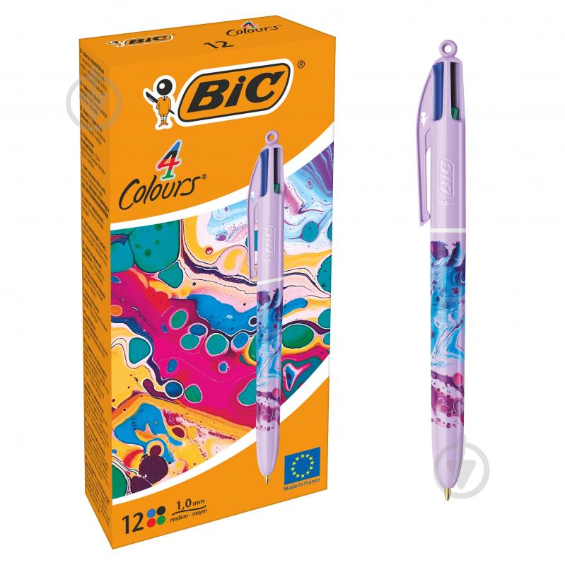 Ручка BIC 4 Colors краски - фото 1