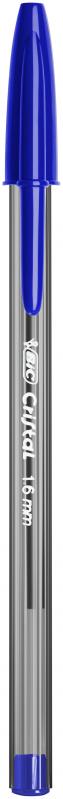 Ручка шариковая BIC Cristal Large синяя - фото 2