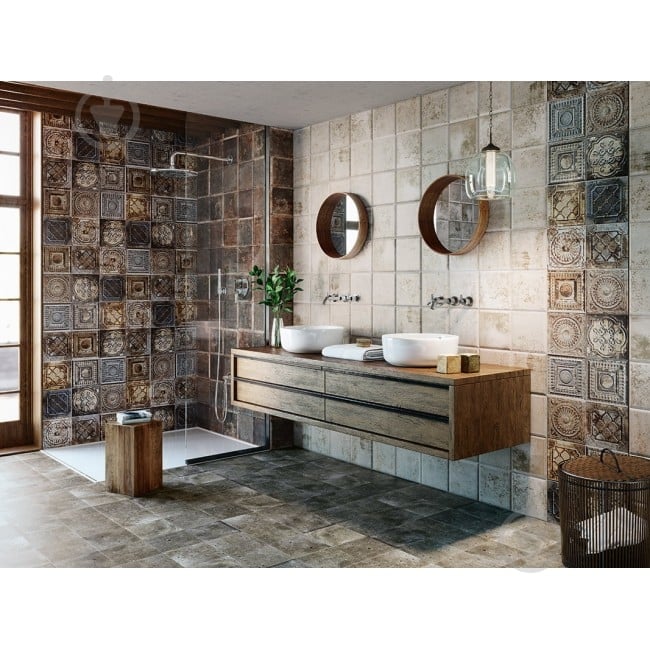 Плитка Mainzu Tin-Tile Nero 20x20 см - фото 4