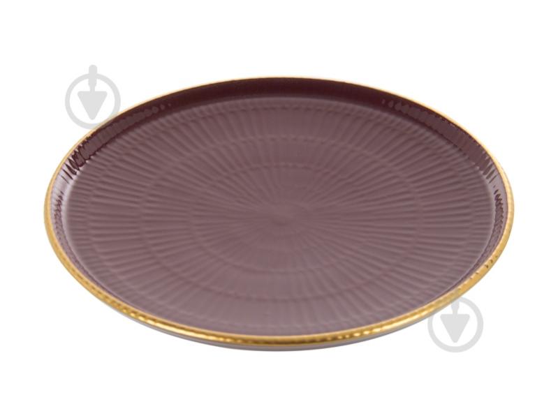 Тарілка обідня Alba ceramics Bordeaux 20,5 см 769-054 - фото 2 Тарілка обідня Alba ceramics Bordeaux 20,5 см 769-054 - фото 2