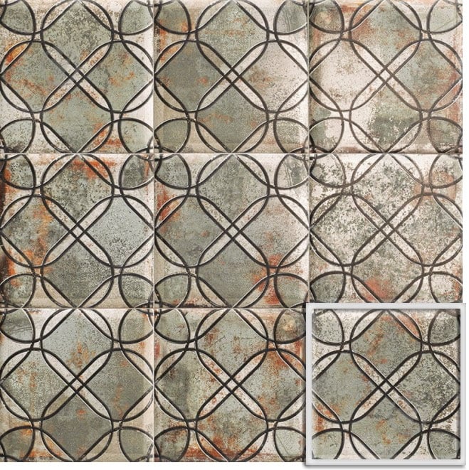 Плитка Mainzu Tin-Tile Sheet 20x20 см - фото 1