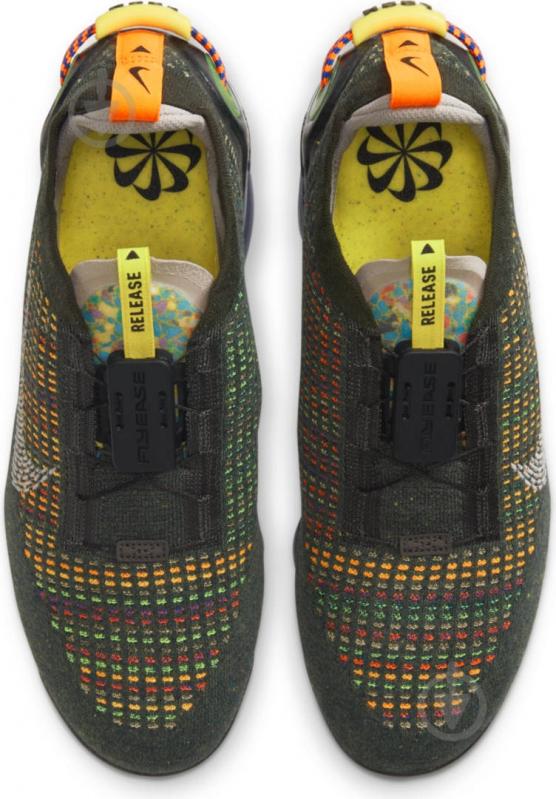 Кроссовки мужские демисезонные Nike Air Vapormax 2020 FlyKnit CW1765-001 р.46 оливковые - фото 7