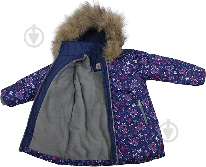 Куртка детская для девочки DaNa-kids р.92 фиолетовый 55034 - фото 2