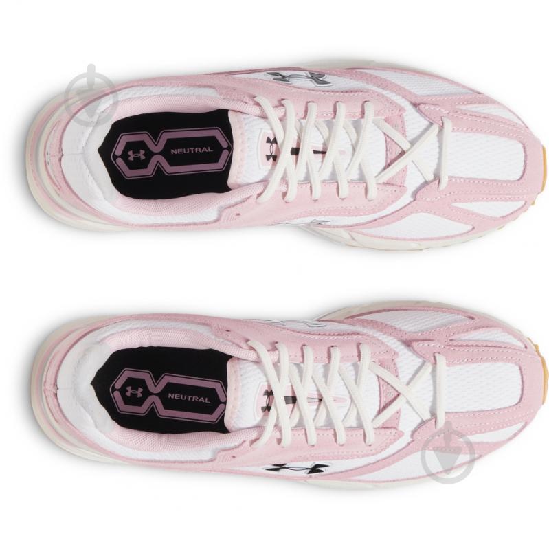Кросівки жіночі демісезонні Under Armour HOVR Apparition RTRFTR SD 3027596-104 р.37,5 біло-рожеві - фото 4