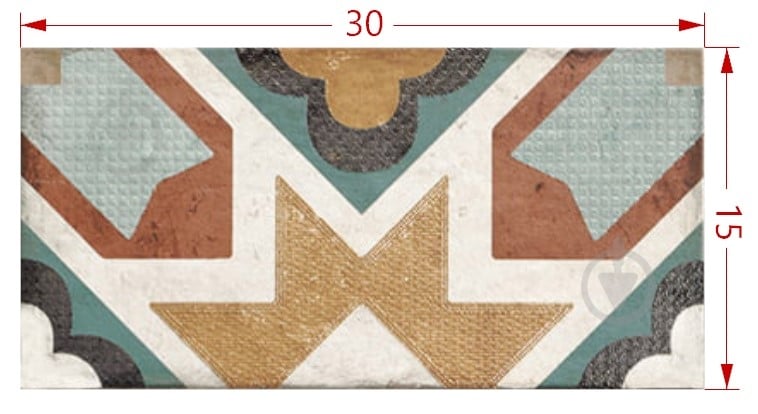 Плитка Mainzu Rivoli Rivalta 15x30 см - фото 2