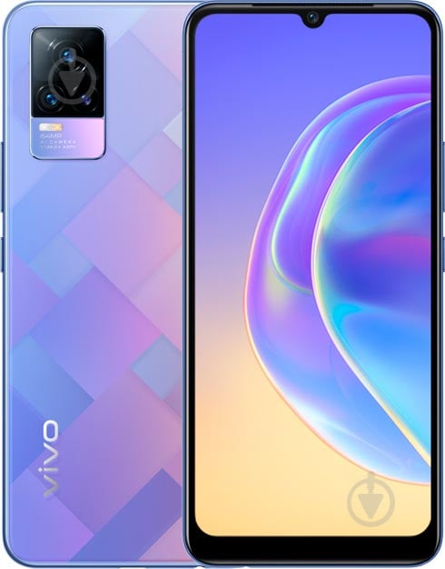 Смартфон Vivo V21e 8/128GB diamond flare - фото 1