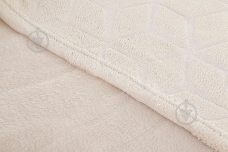 Плед Basic Shine Rhombus 200x220 см айвори La Nuit - фото 3 Плед Basic Shine Rhombus 200x220 см айвори La Nuit - фото 3