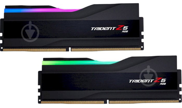 Оперативная память G.Skill DDR5 SDRAM 64 GB (2x32GB) 5600 MHz (F5-5600J3636D32GX2-TZ5RK) Trident Z5 RGB Black - фото 1