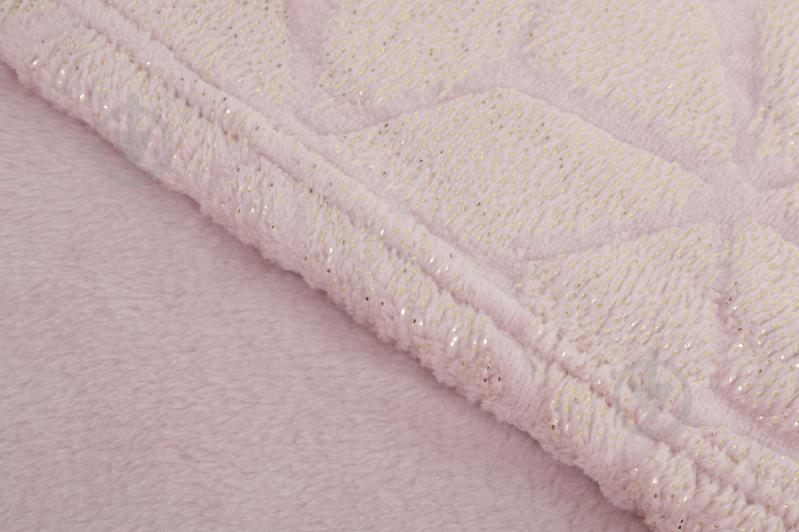 Плед Basic Shine Rhombus 200x220 см розовый La Nuit - фото 3