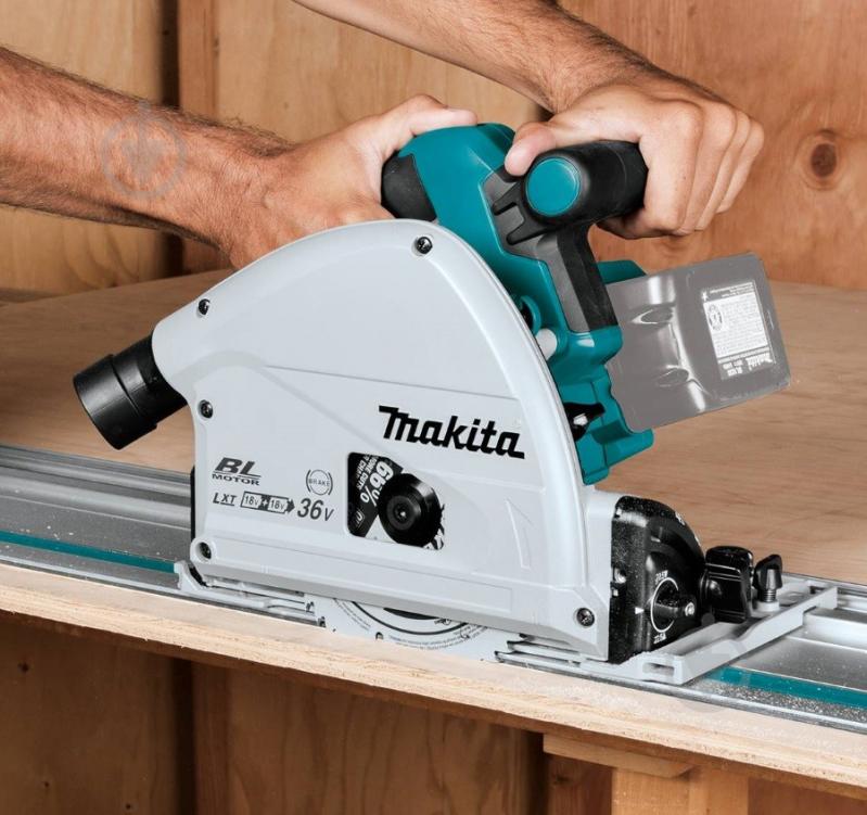 Пилка дискова Makita акумуляторна заглибна DSP600Z - фото 7