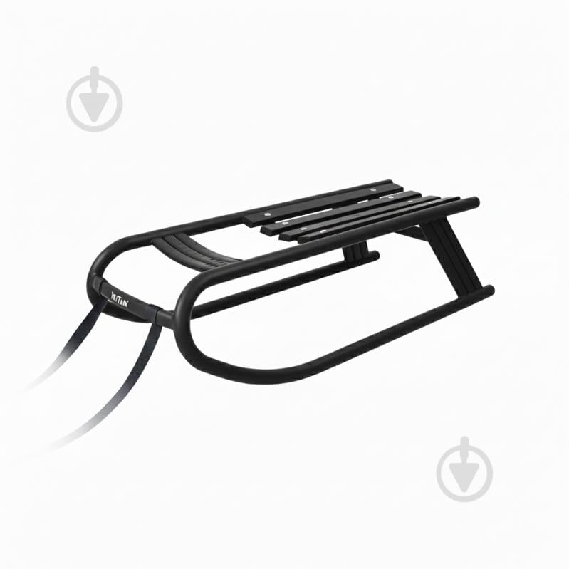 Санки Vitan Торнадо Лайт чорные - фото 1