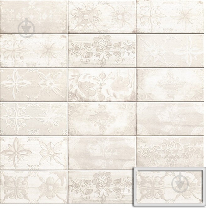 Плитка Mainzu Mattonella Maranello 10x20 см - фото 1