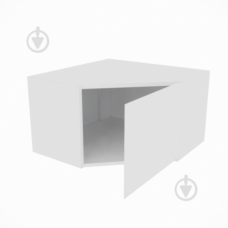 Шкаф Влада (А 60х60 (320)правая) белый шелк/белый Світ Меблів - фото 2