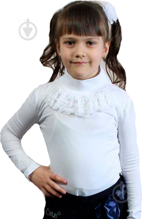 Кофта для дівчинки DaNa-kids р.140 білий - фото 1