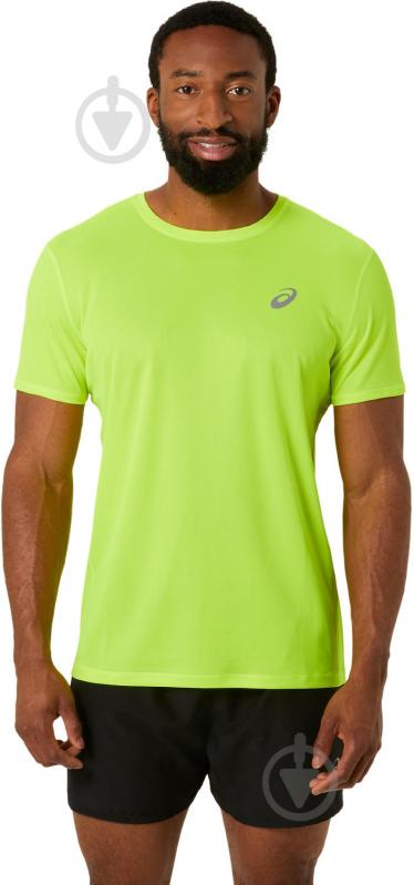 Футболка Asics CORE SS TOP 2011C341-751 р.2XL жовтий - фото 1