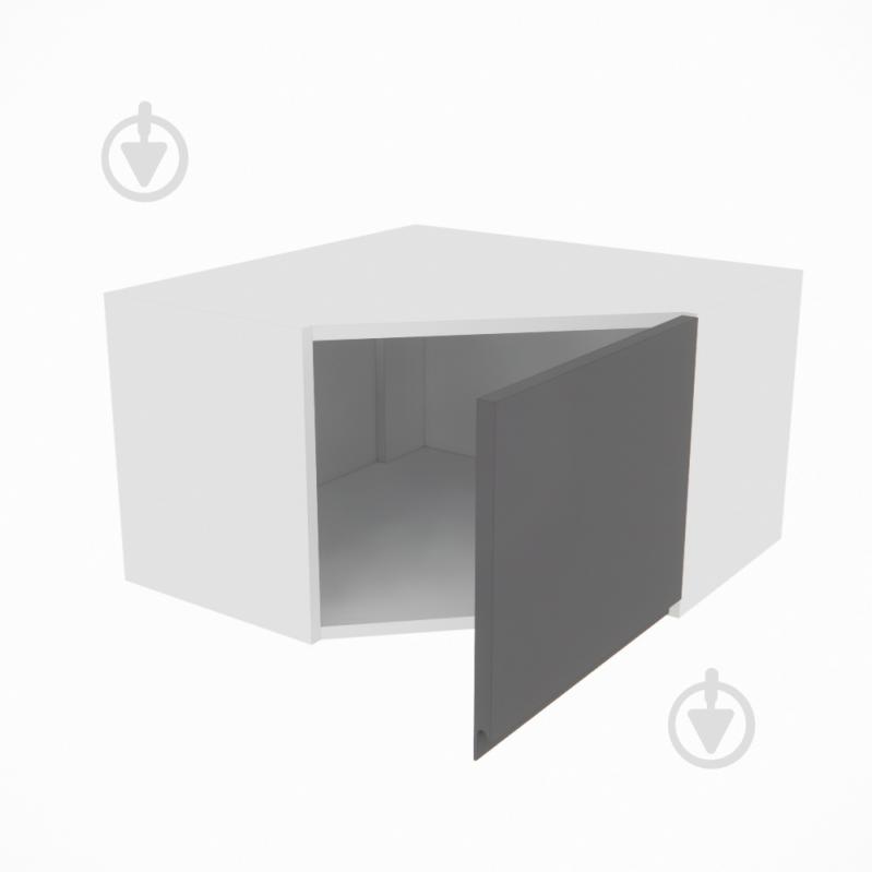 Шафа Влада (А 60х60 (320)права) графіт/білий Світ Меблів - фото 2 Шафа Влада (А 60х60 (320)права) графіт/білий Світ Меблів - фото 2