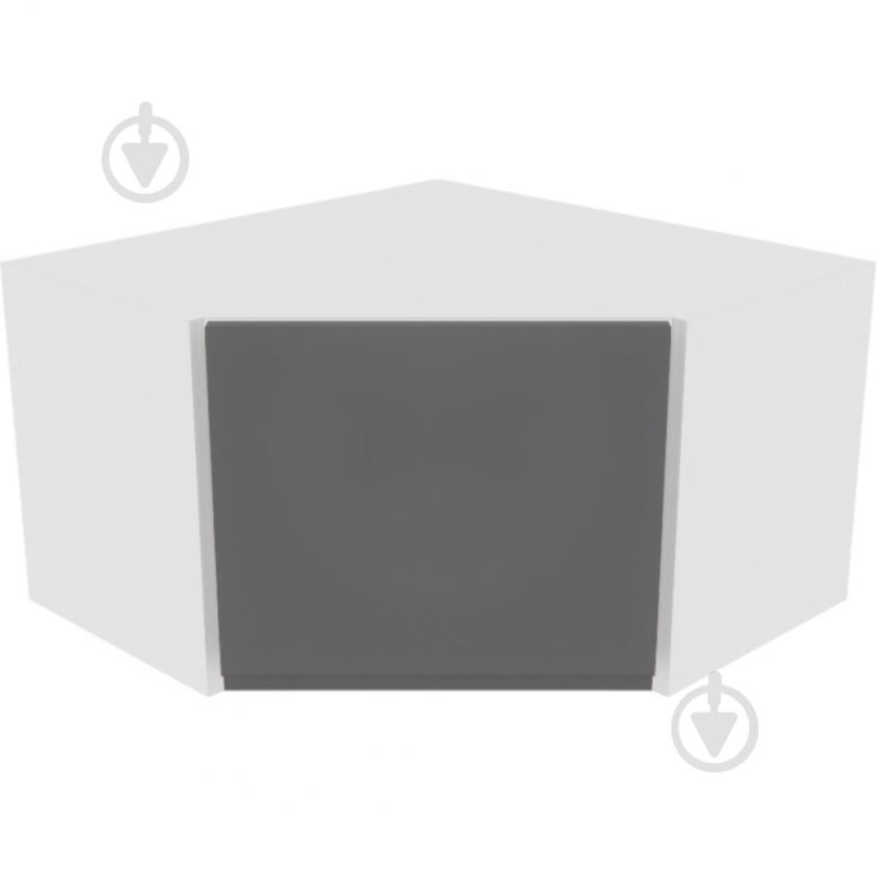 Шафа Влада (А 60х60 (320)права) графіт/білий Світ Меблів - фото 1 Шафа Влада (А 60х60 (320)права) графіт/білий Світ Меблів - фото 1