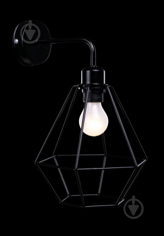 Бра Lamperia НББ 60-002-002 Iron Mini Crystal 1x40 Вт E27 хром - фото 2