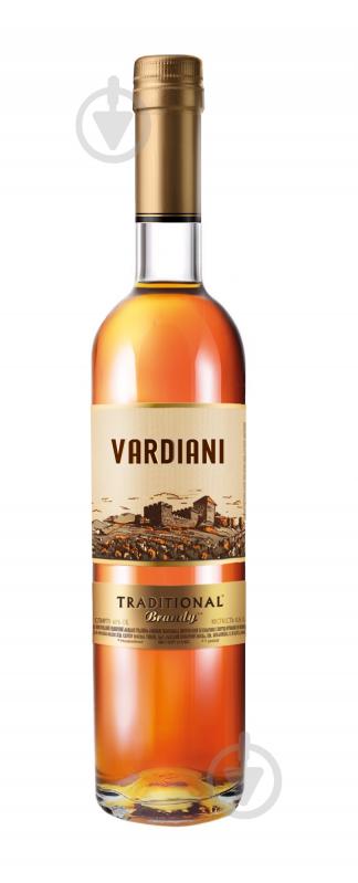 Бренді Vardiani Traditional 40% 0,5 л - фото 1