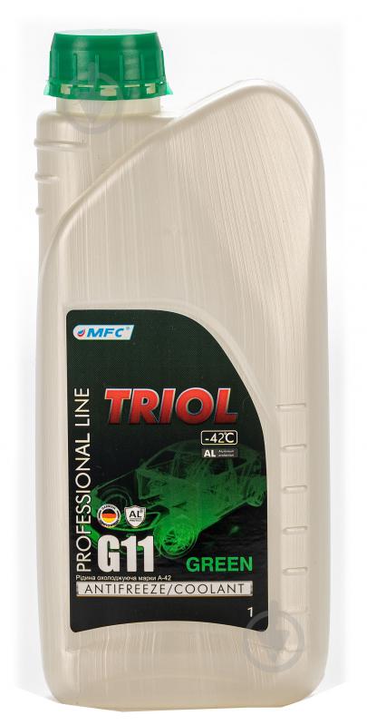 Антифриз MFC TRIOL Professional від -40 до +110 1 л зелений - фото 1