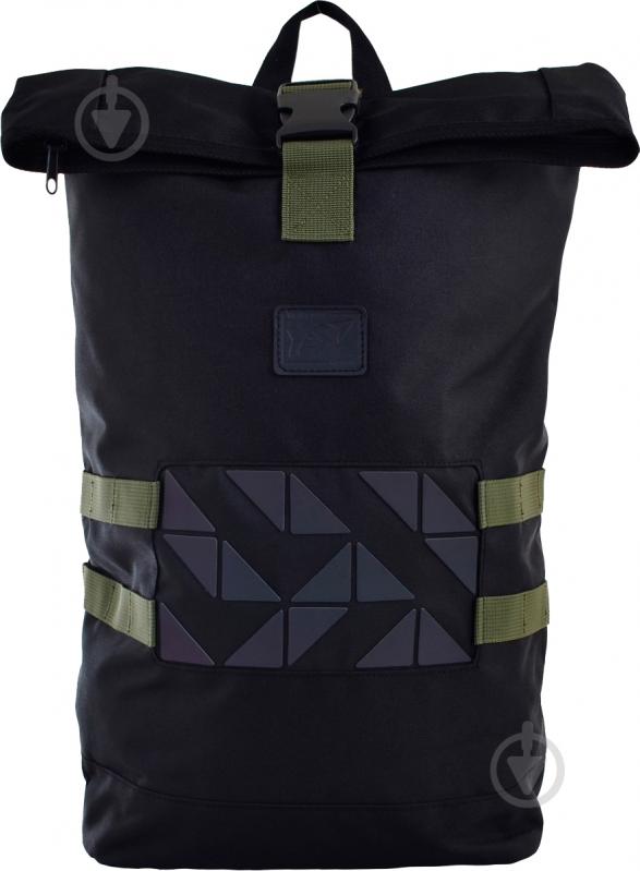 Рюкзак YES Roll-top T-70 Navigator black - фото 2