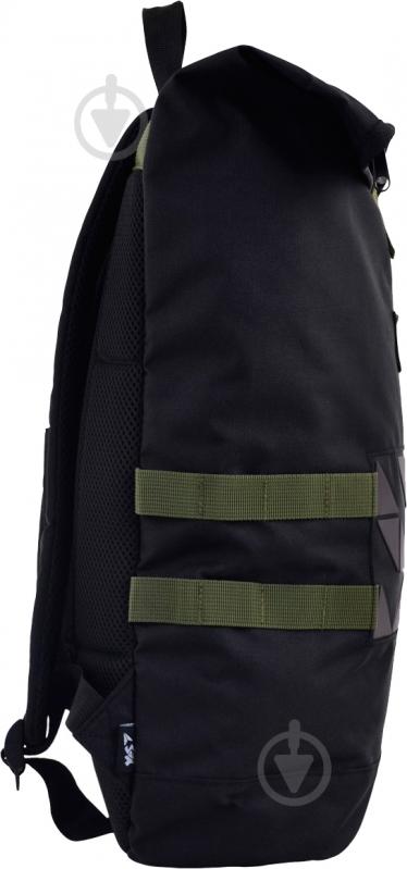 Рюкзак YES Roll-top T-70 Navigator black - фото 4