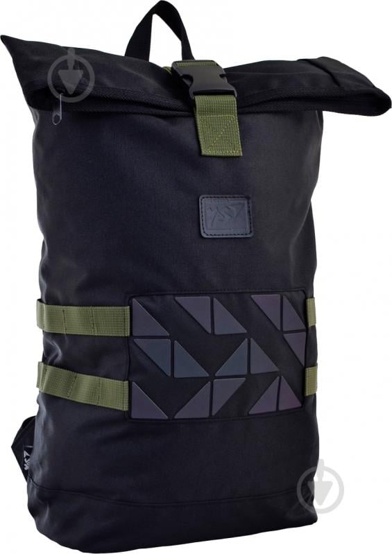 Рюкзак YES Roll-top T-70 Navigator black - фото 1