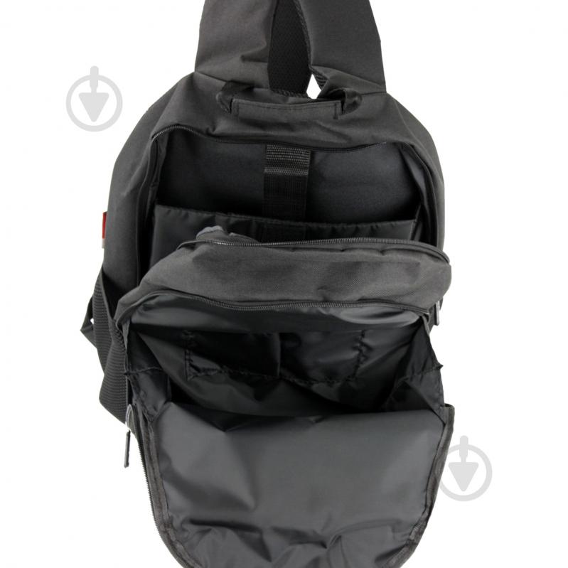 Рюкзак молодежный Wallaby 147-черный - фото 5