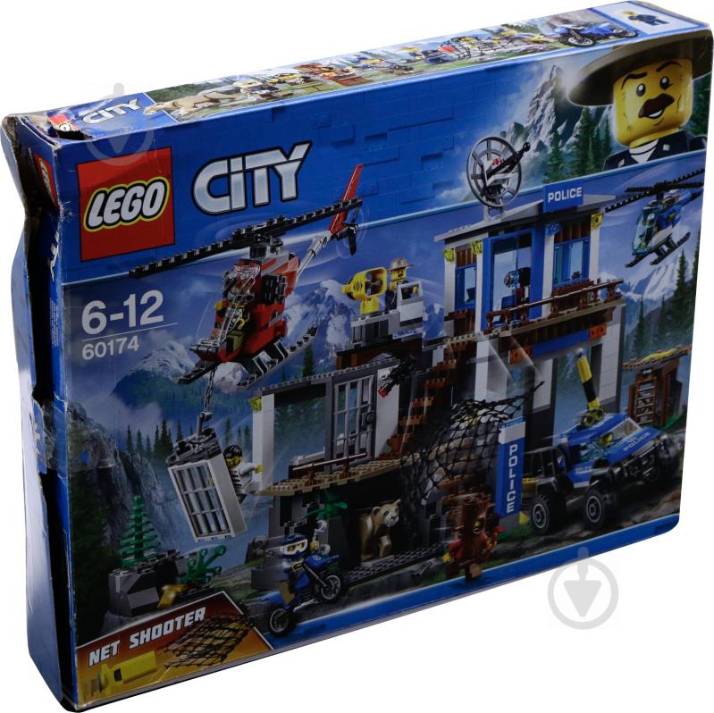 УЦЕНКА! Конструктор LEGO City Штаб-квартира горной полиции 60174 (УЦ №22) - фото 7