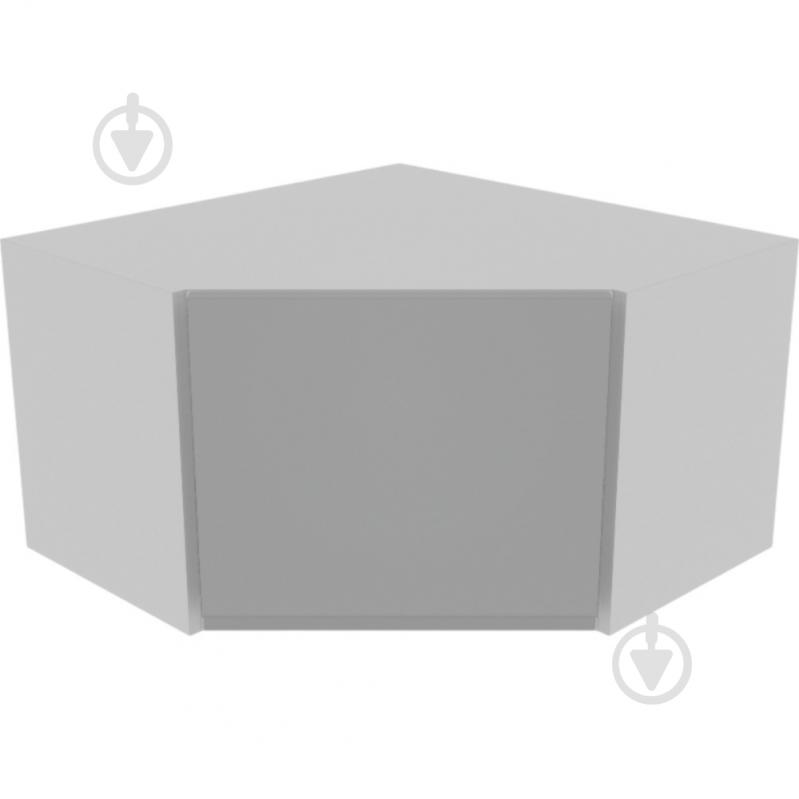 Шкаф Влада (А 60х60 (320)левая) серый бархат/пепельный Світ Меблів - фото 1 Шкаф Влада (А 60х60 (320)левая) серый бархат/пепельный Світ Меблів - фото 1