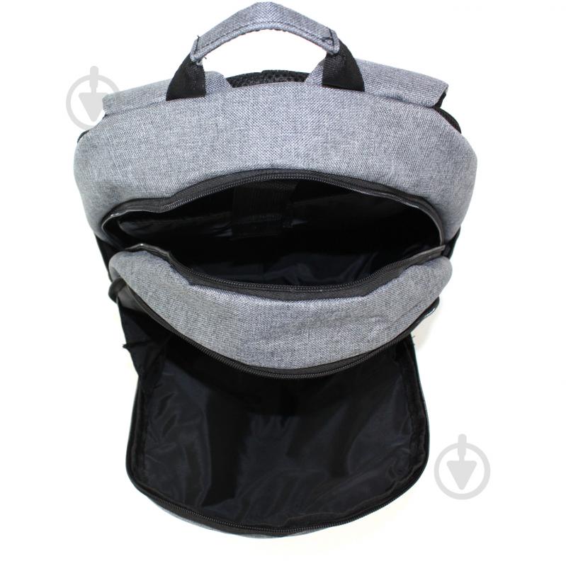 Рюкзак молодежный Wallaby 147-серый - фото 5