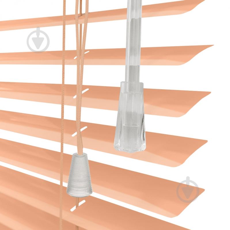 Жалюзі Rollotex алюмінієві горизонтальні з фіксацією 40х130 см чайна троянда - фото 4