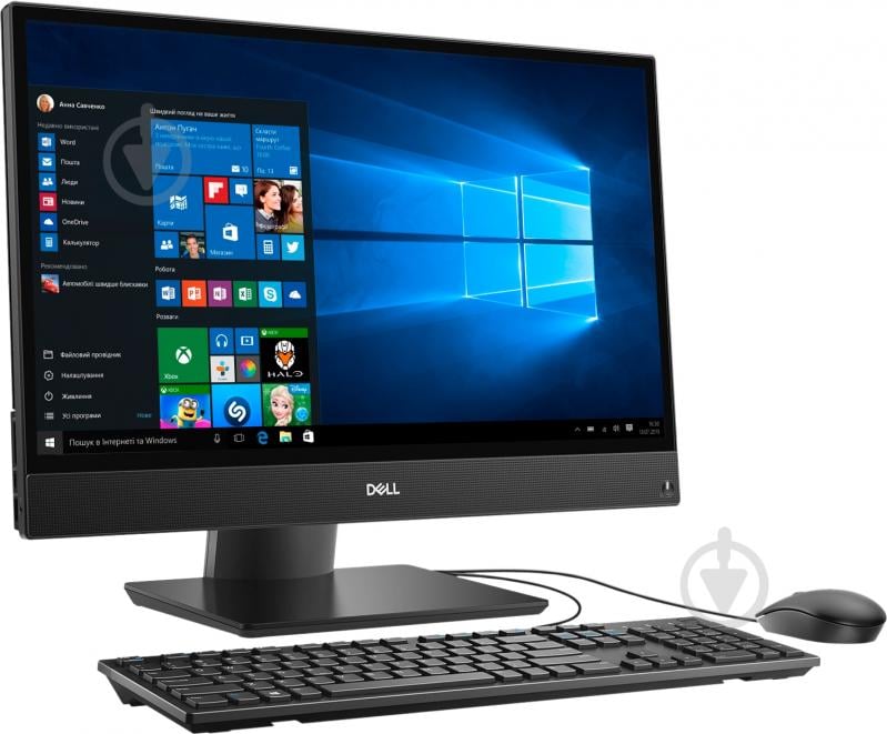 Моноблок Dell Optiplex 5260 21.5" (N037O5260AIO) black - фото 2