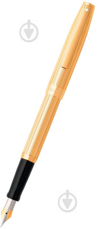 Ручка перьевая Sheaffer Sagaris Fluted Gold Sh947404 - фото 1