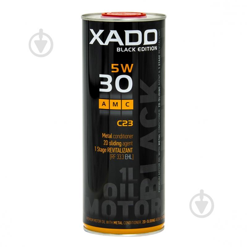 Моторна олива синтетична XADO Atomic Oil C23 AMC Black Edition 5W-30 1 л (XA 25173) - фото 1 Моторна олива синтетична XADO Atomic Oil C23 AMC Black Edition 5W-30 1 л (XA 25173) - фото 1