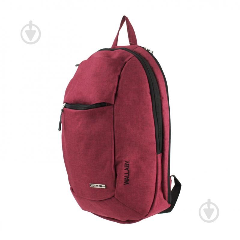 Рюкзак молодежный Wallaby 150-бордо - фото 2