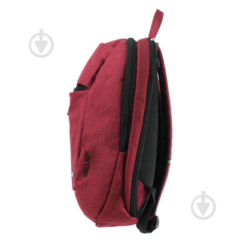 Рюкзак молодежный Wallaby 150-бордо - фото 3